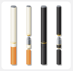 Image of cigalike e-cigarettes